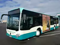 Mercedes Citaro III der Neubrandenburger Verkehrsbetriebe in Neubrandenburg am 11.04.2017