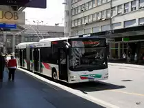 asm Seeland - MAN Lion`s City  Nr.48  BE  703521 auf der Linie 72 in der Stadt Biel am 12.05.2018