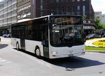 FuniCar - MAN Lion`s City BE 107904 auf der Linie 11 in der Stadt Biel am 12.05.2018