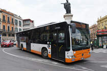 Mercedes Citaro 408, auf der Linie 1, unterwegs in Cagliari. Die Aufnahme stammt vom 08.05.2018.