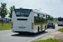 KO-UQ 622 fährt am 04.06.2016 für die ILA auf der Shuttle-Linie  S . Aufgenommen wurde ein Scania Citywide.
