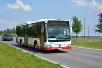 Am 04.06.2016 fährt UM-LE 511 für die ILA auf der Shuttle-Linie P3 zwischen ILA Gelände und Parkplatz P3. Aufgenommen wurde ein Mercedes Benz Citaro I Facelift Ü Low Entry.
