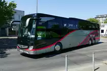 Neuer Mercedes-Benz Tourismo am ZOB -Berlin im Mai 2018.