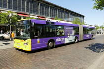 Scania Citywide #4545 der BVG als 109'er in Berlin /Hardenbergplatz im Mai 2018.