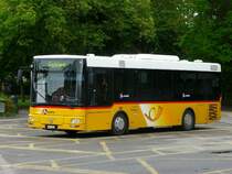 Postauto - MAN Bus  AG 7072 in Wohlen am 05.09.2008