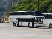12.05.2018,SETRA S228 DT in Paleokastritsa auf Korfu/Greece.