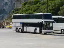 12.05.2018,SETRA S228 DT in Paleokastritsa auf Korfu/Greece.