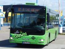 MAN Lion's City der BusBetriebe Wismar in Rostock am 27.06.2017