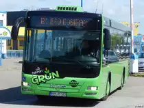 MAN Lion's City der BusBetriebe Wismar in Rostock am 27.06.2017