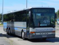 Setra 317 UL von Ostseewindreisen aus Deutschland in Rostock am 27.06.2017