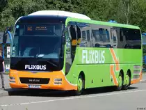 MAN Lion's Coach von Flixbus/Gradliner aus Deutschland in Rostock am 27.06.2017