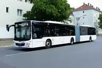 Neu bei der BVG, die MAN Lion's City GN, hier Wagen '4905' als X9 unterwegs Richtung Flughafen Berlin -Tegel im Mai 2018.