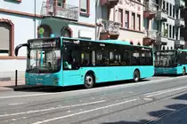 Neuer VGF/ICB MAN Lions City Wagen 520 am 26.05.18 in Frankfurt am Main Bornheim Mitte