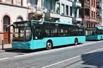 Neuer VGF/ICB MAN Lions City Wagen 519 am 26.05.18 in Frankfurt am Main Bornheim Mitte