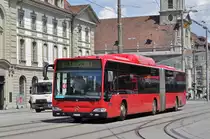 Mercedes Citaro 853, fährt mit der Fahrschule Richtung Bubenbergplatz. Die Aufnahme stammt vom 22.05.5018.