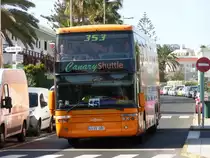 17.01.2018,VAN HOOL in Playa del Ingles auf Gran Canaria.
