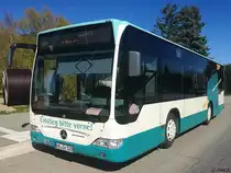 Mercedes Citaro II der Neubrandenburger Verkehrsbetriebe in Neubrandenburg am 30.04.2017