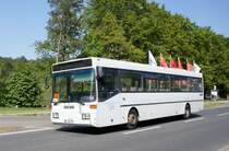 Bus Kaiserslautern: Mercedes-Benz O 407 von Märkl-Reisen, aufgenommen im Mai 2018 im Stadtgebiet von Kaiserslautern.