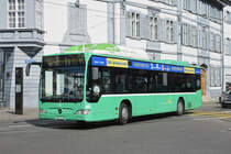 Mercedes Citaro 083, auf der Linie 33, fährt zur Haltestelle Universitätsspital. Die Aufnahme stammt vom 25.05.2018.