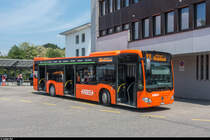 RBS Wagen 5 am 19. Mai 2018 als S4-Bahnersatz Burgdorf - Lyssach - Hindelbank am Bahnhof Burgdorf.