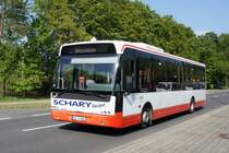 Bus Kaiserslautern / Verkehrsverbund Rhein-Neckar: VDL Berkhof Ambassador (KL-S 208) von Schary-Reisen GbR, aufgenommen im Mai 2018 im Stadtgebiet von Kaiserslautern.