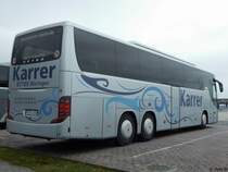 Setra 416 GT-HD von Karrer aus Deutschland im Stadthafen Sassnitz am 06.05.2017