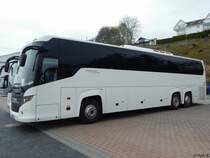 Scania Touring Vorführwagen im Stadthafen Sassnitz am 06.05.2017