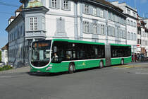 Mercedes Citaro 7006, auf der Linie 36, fährt zur Haltestelle Universitätsspital. Die Aufnahme stammt vom 25.05.2018.
