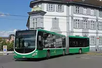 Mercedes Citaro 7043, auf der Linie 34, fährt zur Haltestelle Universitätsspital. Die Aufnahme stammt vom 25.05.2018.