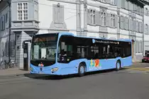 Mercedes Citaro von Distribus, auf der Linie 603, fährt zur Haltestelle Universitätsspital. Die Aufnahme stammt vom 25.05.2018.