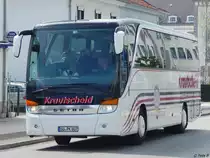 Setra 415 HD von Krautscheid aus Deutschland in Sassnitz am 14.05.2017