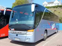 Setra 415 HD von Koch aus Deutschland im Stadthafen Sassnitz am 14.05.2017