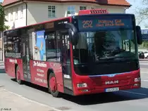 MAN Lion's City von Güstrow-Club-Reisen aus Deutschland in Güstrow am 18.05.2017