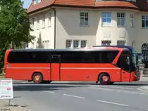 Neoplan Jetliner von Regionalbus Rostock in Güstrow am 18.05.2017