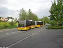 Postauto/Ryffel Nr. 295 (MAN A23 Lion's City G) am 26.4.2018 beim Bhf. Pfäffikon