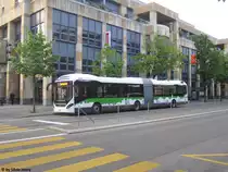 ZVB Nr. 41, ex AAR AG 374 177 (Volvo 7900LAH) am 5.5.2018 beim Bhf. Zug/Metalli