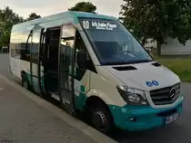 Mercedes Sprinter der Neubrandenburger Verkehrsbetriebe in Neubrandenburg am 24.05.2017