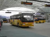 Postauto/PU TPM GR 108 005 (Setra S415H) am 11.4.2018 beim Bhf. Chur