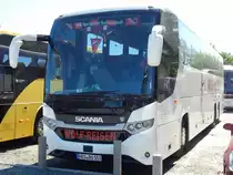 Scania InterLink von Wolf-Reisen aus Deutschland in Binz am 26.05.2017