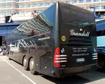 Mercedes Travego Reisebus am 17.05.18 in Helsinki