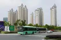 KingLong Stadtbus in Kunshan, 20.6.15