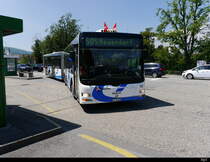 BOGG - MAN Lion`s City  Nr.52 unterwegs auf der Linie 505 vor dem Bahnhof in Olten am 30.06.2018