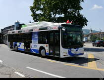 BOGG - MAN Lion`s City Nr.98 unterwegs auf der Linie 502 vor dem Bahnhof in Olten am 30.06.2018