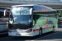 Setra S 515 HD  Eurolines - H+S , Frankfurt Flughafen 30.06.2018