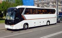 King Long Reisebus am 18.05.18 in St. Petersburg