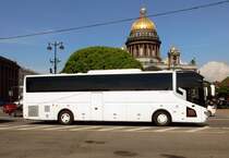 Zhongtong Reisebus am 18.05.18 in St. Petersburg