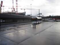 VBG/Eurobus Nr. 61 (Volvo 7900 Hybrid) am 22.5.2018 beim Flughafen