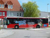 Mercedes Citaro II der VVR in Grimmen am 09.06.2017