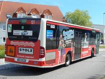 Mercedes Citaro II der VVR in Grimmen am 09.06.2017