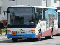 Setra 412 UL der VVR in Grimmen am 09.06.2017